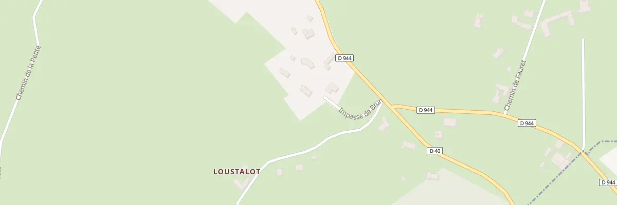 Plan du 9901 Che de Pilate à Méracq