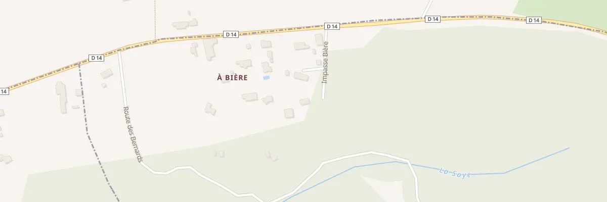 Plan du 120 Imp Bière à Saint-Genès-de-Lombaud