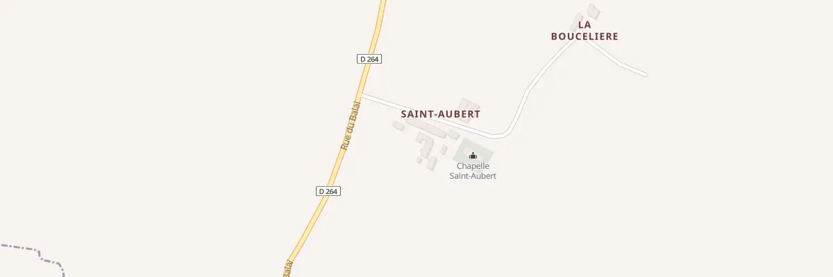 Plan du 60 Saint Aubert à Madré