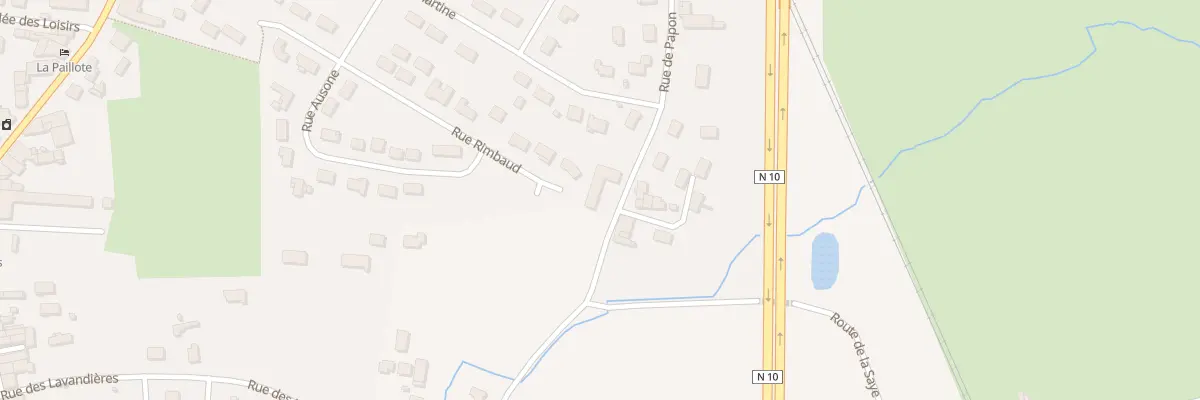 Plan du 17 Rue de Papon à Cavignac