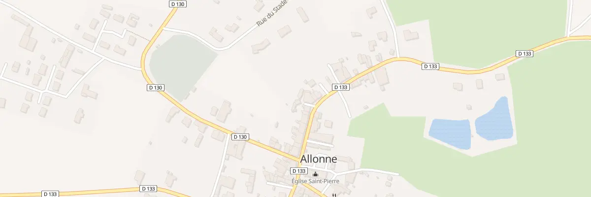 Plan du 5015 Le Bourg à Allonne