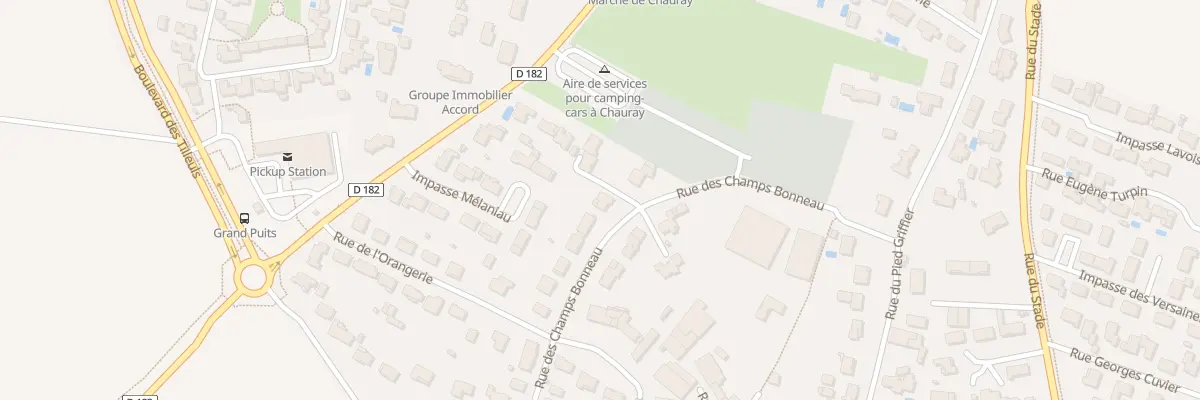Plan du 23 Rue des Champs Bonneau à Chauray