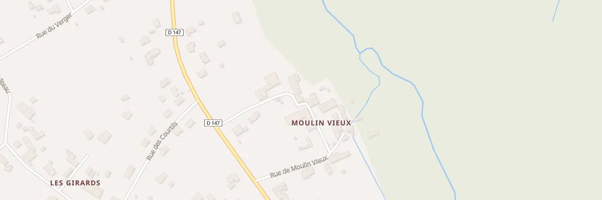 Plan du 18 Rue du Moulin Vieux à Ars