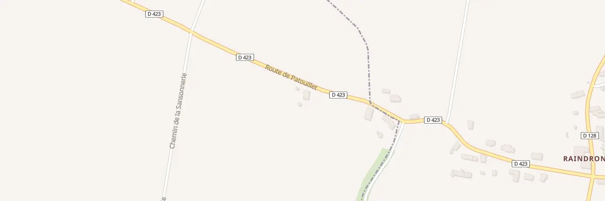Plan du 5273 Patouillet Charce St Ellie à Brissac Loire Aubance