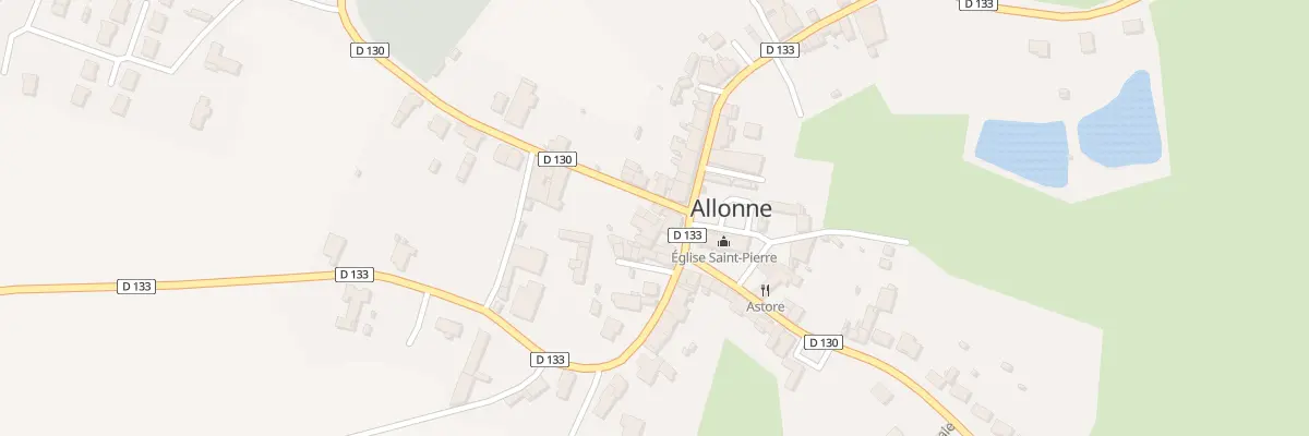 Plan du 3 Rue du Thouet à Allonne