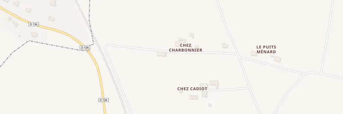 Plan du 1 Chez Charbonnier à Fontaines-d’Ozillac