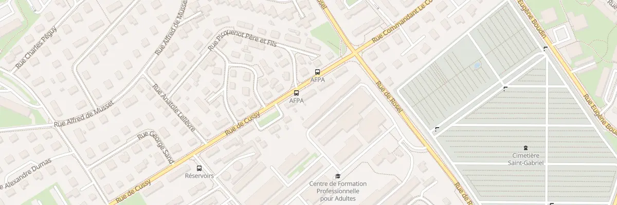 Plan du 64 Rue de Cussy à Caen