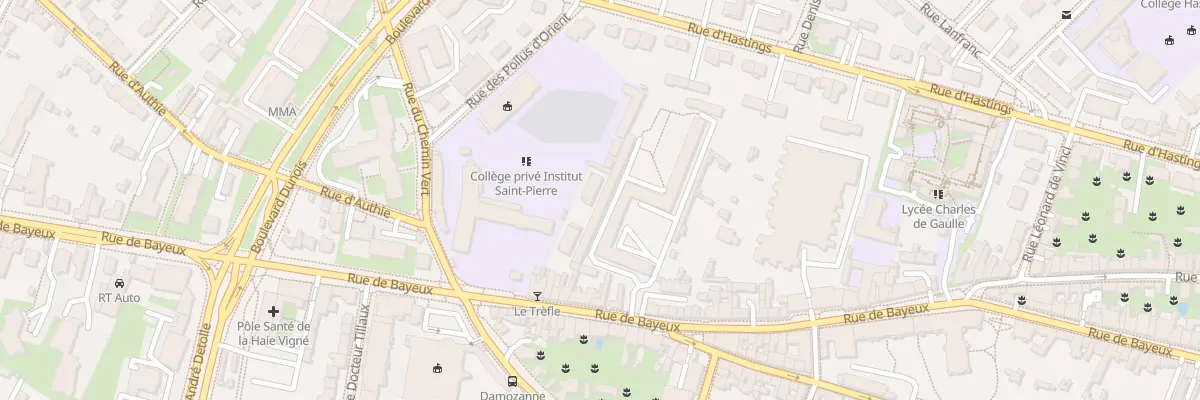 Plan du 142 Rue de Bayeux à Caen