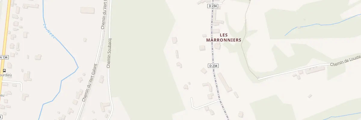 Plan du 1760 Rte des Côteaux de Guindalos à Jurançon