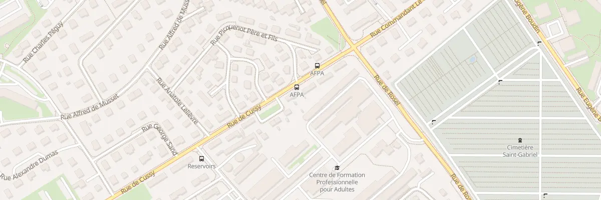 Plan du 62 Rue de Cussy à Caen