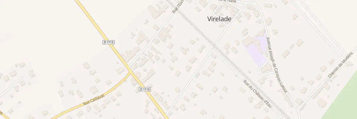 Plan du 3B Rue du Château d’Eau à Virelade