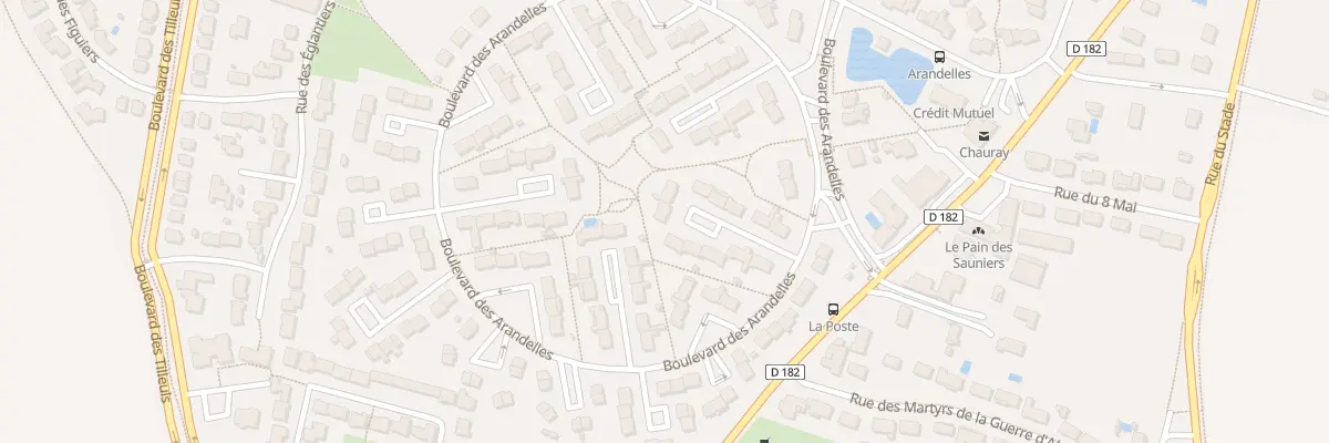 Plan du 18 Bd des Arandelles à Chauray