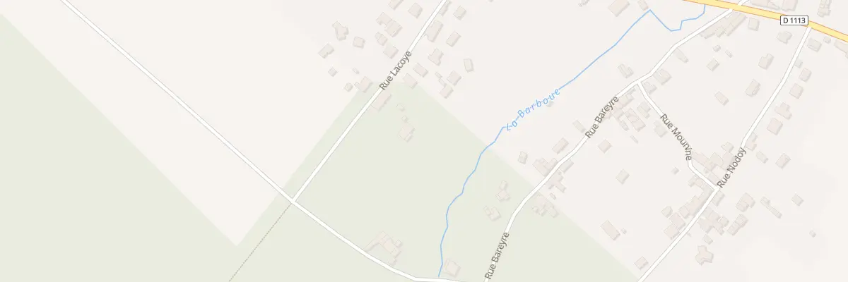 Plan du 17A Rue Lacoye à Virelade