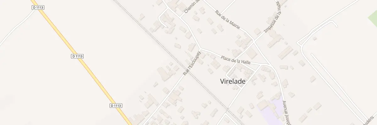 Plan du 19 Rue l’Escloupey à Virelade