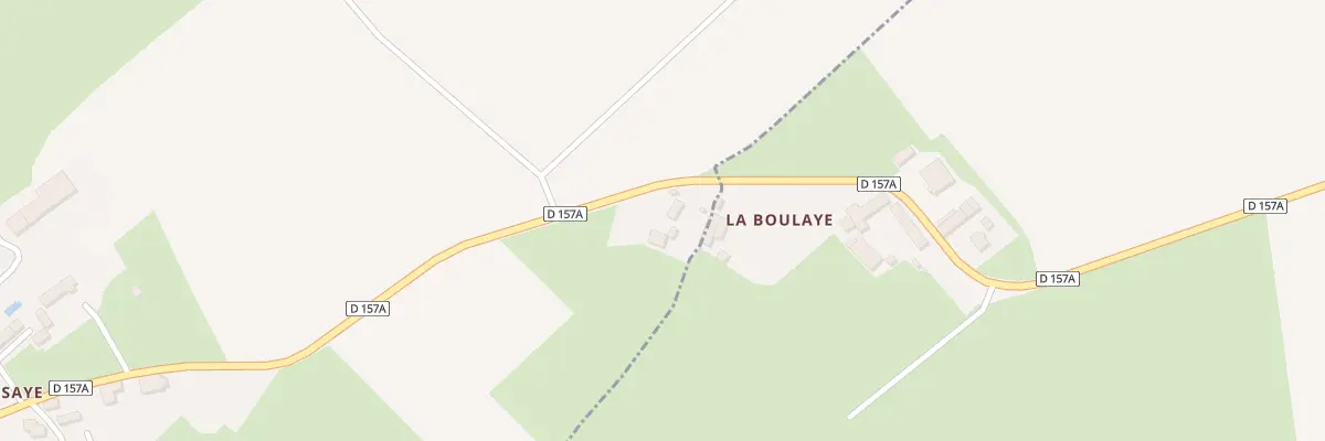 Plan du 1 Rte du Maquis de Saint-Clair à Pierrefitte-en-Cinglais