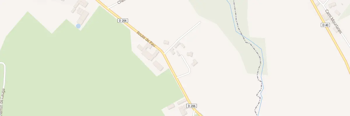 Plan du 5005 Sampay à Bournos