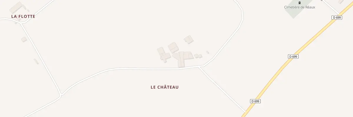 Plan du 6 Le Chateau à Réaux sur Trèfle
