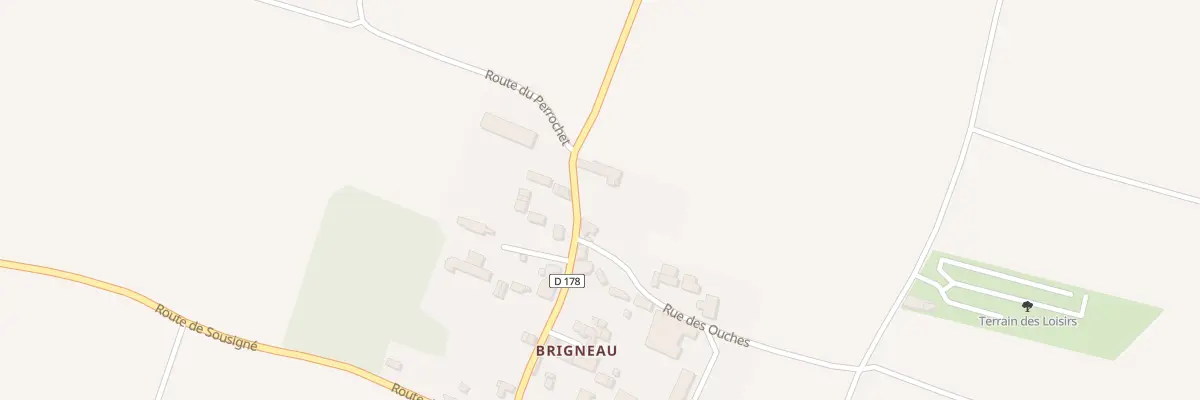 Plan du 368 Rue de Brigneau à Doué-en-Anjou