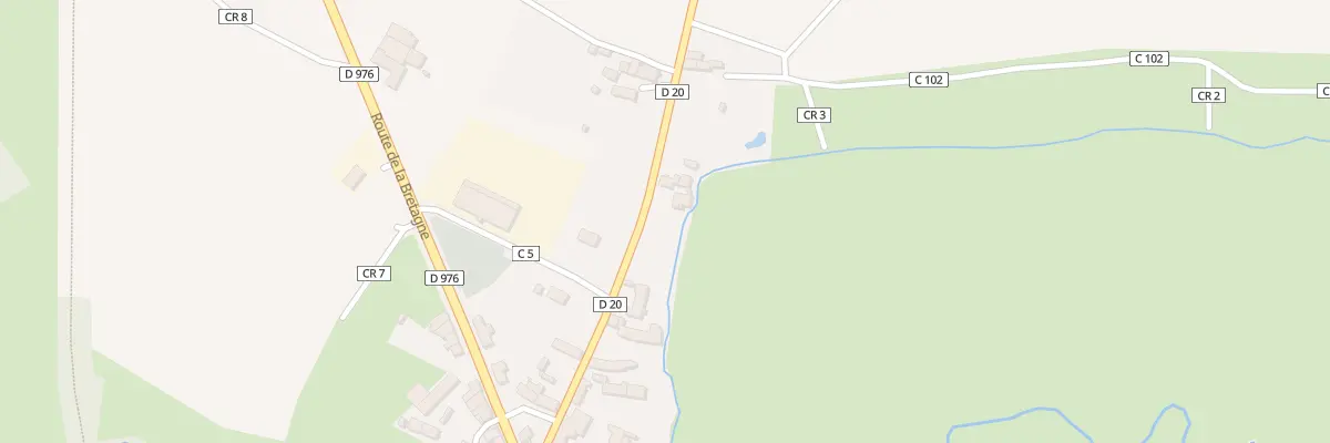 Plan du 214 Rte des Moulins à Méhoudin