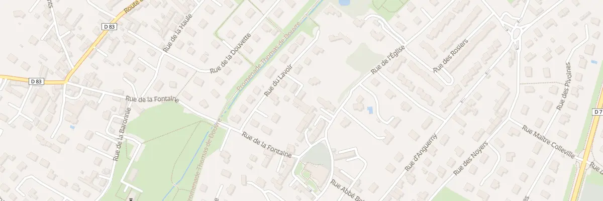 Plan du 10B Rue du Lavoir à Douvres-la-Délivrande