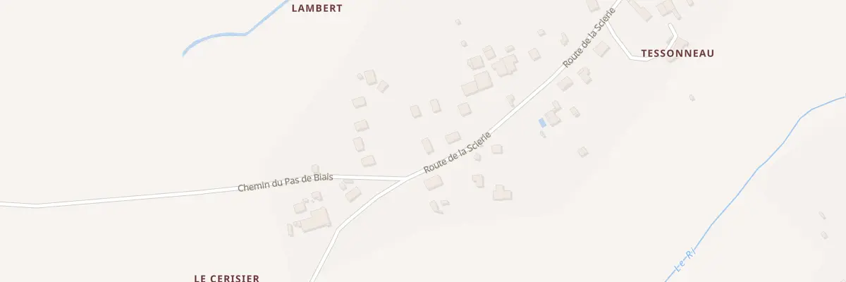 Plan du 54 Rte de la Scierie à Bussac-Forêt