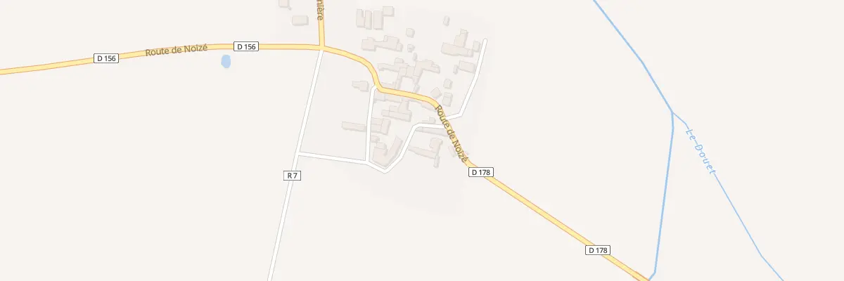 Plan du 4 Rte de Noizé à Doué-en-Anjou