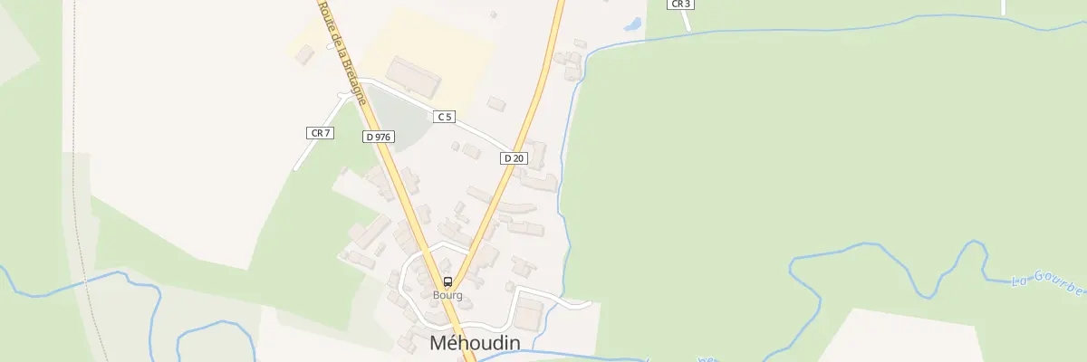 Plan du 36 Le Bourg à Méhoudin