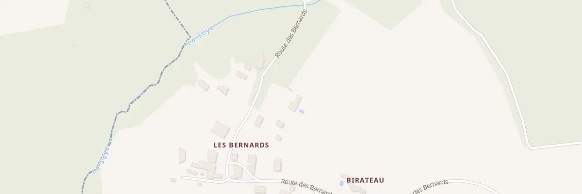Plan du 25 Aux Bernards à Saint-Genès-de-Lombaud