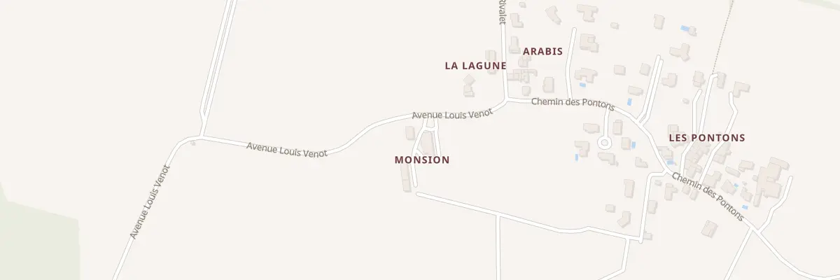 Plan du 97 Monsion à Loupes