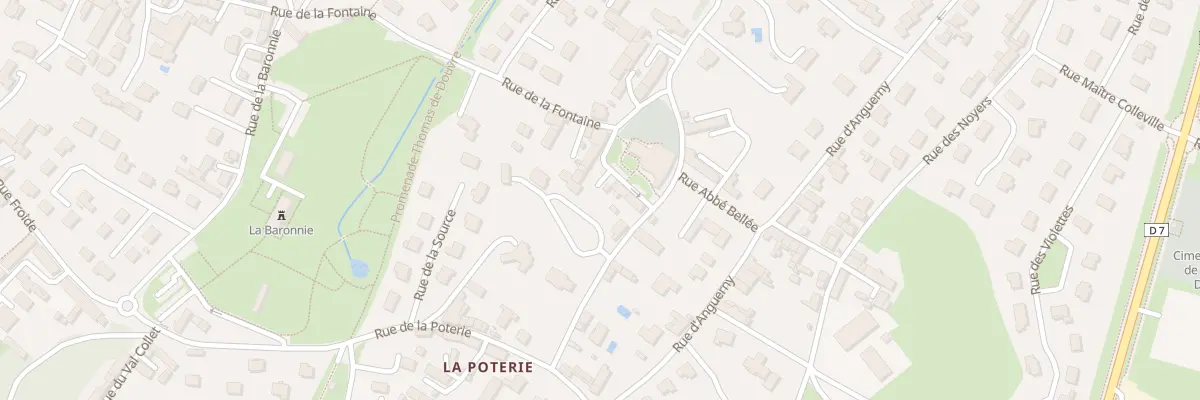 Plan du 2 Rue de la Dîme à Douvres-la-Délivrande