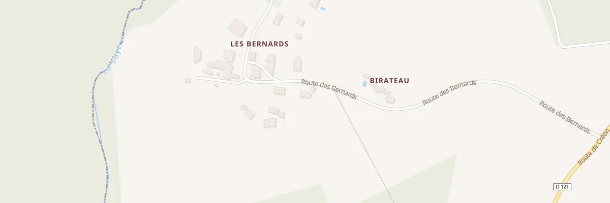 Plan du 23 Rte des Bernards à Saint-Genès-de-Lombaud