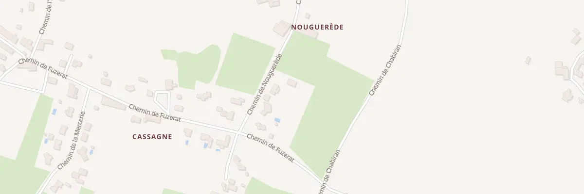 Plan du 37 Che de Nouguerede à Val de Virvée