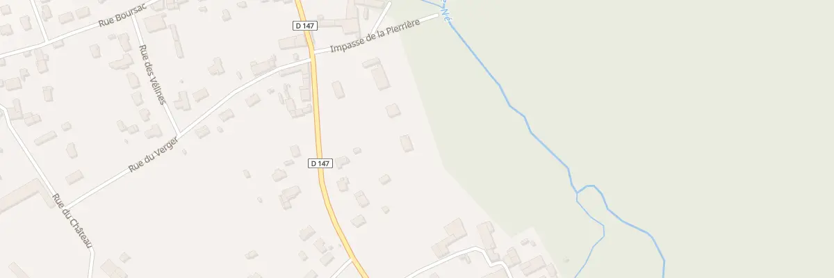 Plan du 40 Rue de Cognac à Ars
