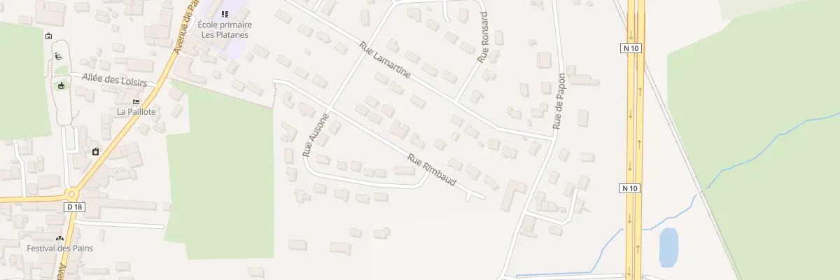 Plan du 158 Rue Rimbaud à Cavignac