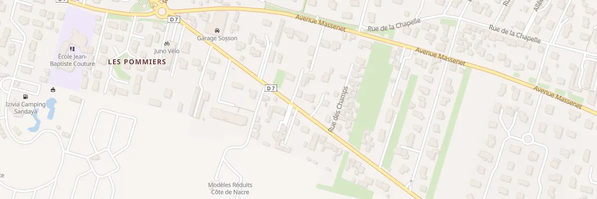 Plan du 223 Rte de Langrune à Saint-Aubin-sur-Mer