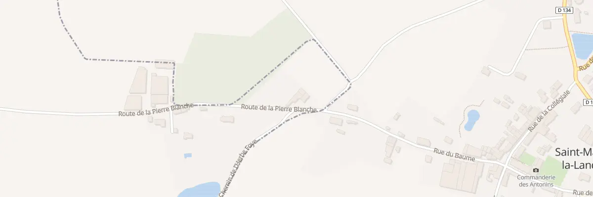 Plan du 3 Pierre Blanche à Cours