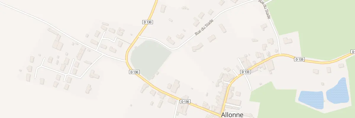 Plan du 19 Rue du Stade à Allonne