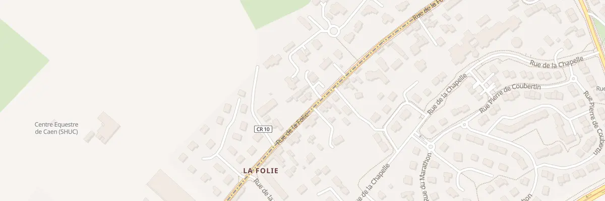 Plan du 35 Rue de la Folie à Saint-Contest