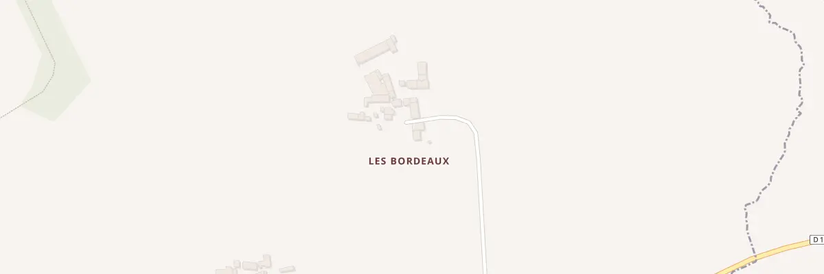 Plan du 5077 Les Bordeaux à Hardanges