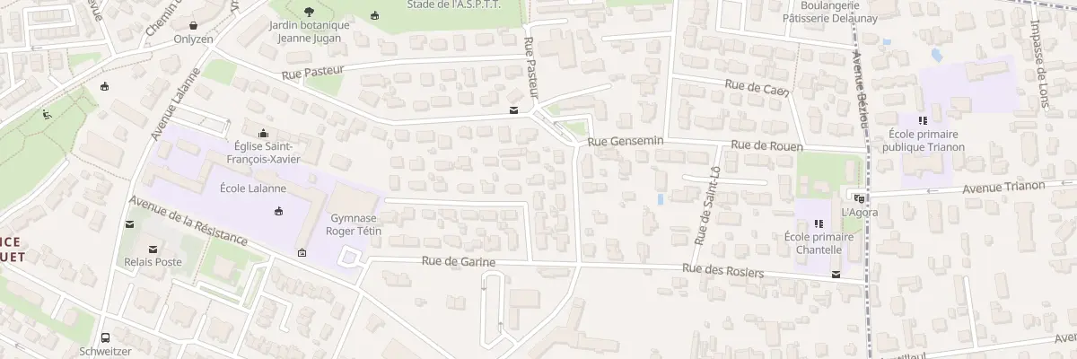 Plan du 49 Rue Gensemin à Billère