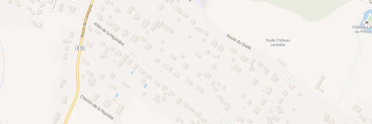 Plan du 20B All de la Pépinière à Saint-Sulpice-et-Cameyrac