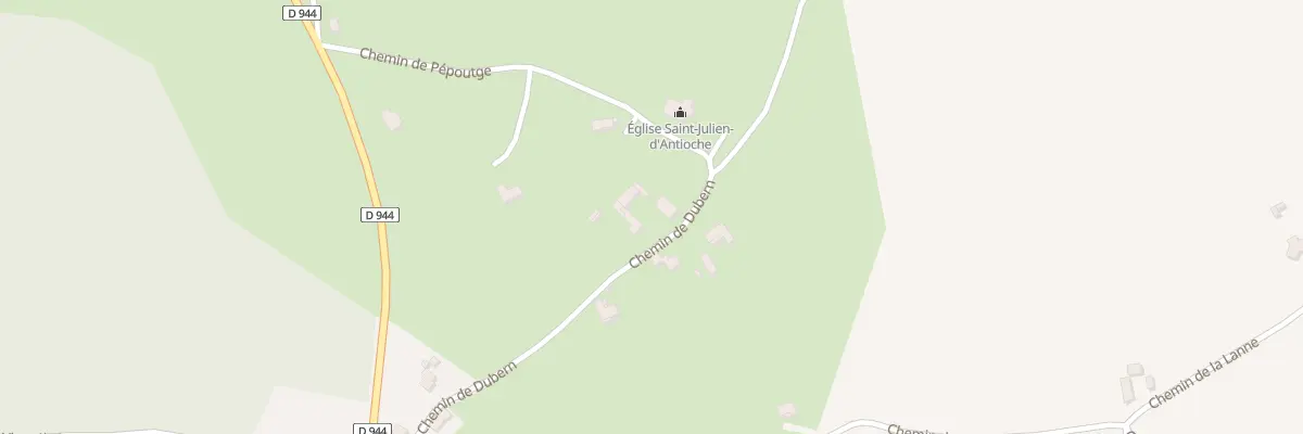 Plan du 5043 Che de Dubert à Méracq