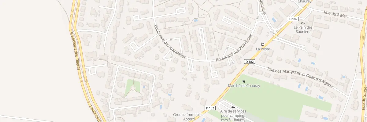 Plan du 57 Bd des Arandelles à Chauray
