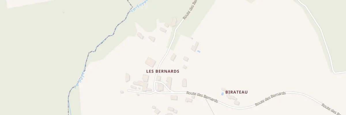 Plan du 754 Rte des Bernards à Saint-Genès-de-Lombaud