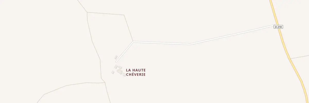 Plan du 565 La Cheverie à Madré