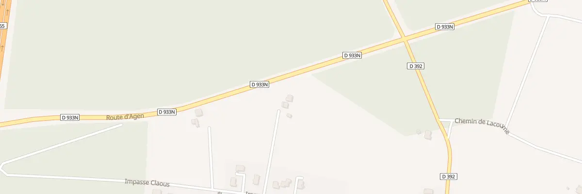 Plan du 1110 Imp du Claous à Gaillères