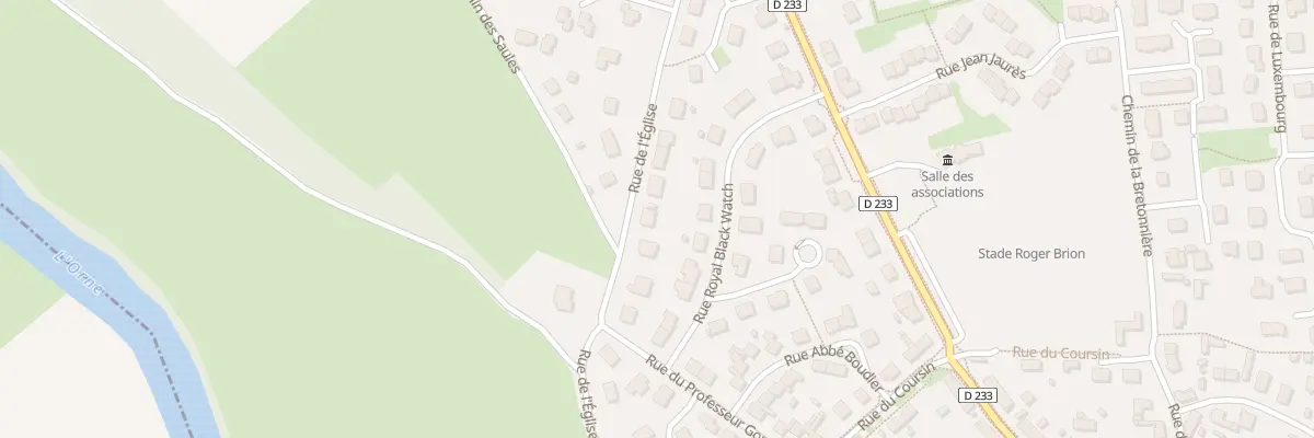 Plan du 28 Rue de l’Église à Saint-André-sur-Orne