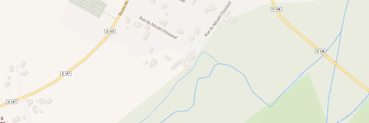 Plan du 5 Rue du Moulin Foucaud à Ars