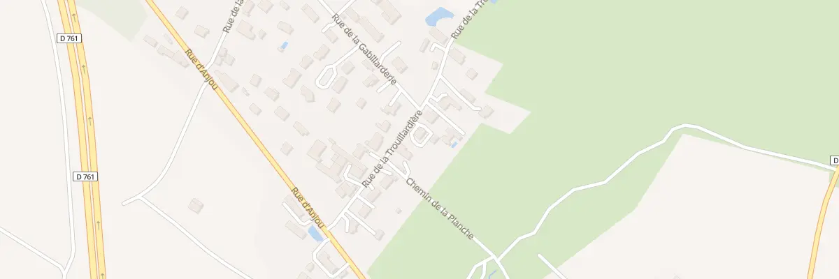 Plan du 9 Rue de la Trouillardière à Brissac Loire Aubance