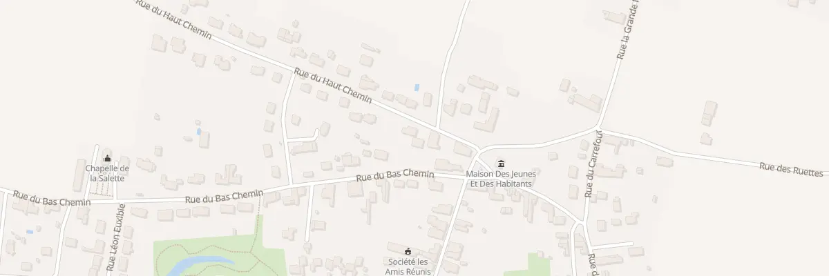Plan du 1B Rue du Haut Chemin à Loire-Authion